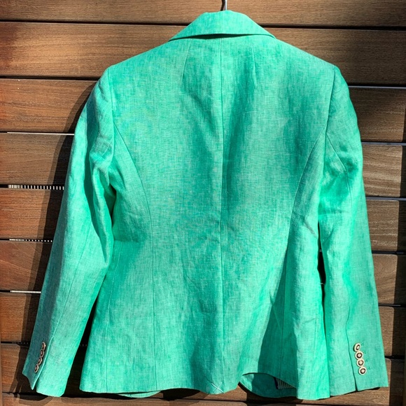 J. Crew Jackets & Coats J Crew Linen Blazer Nwt Poshmark